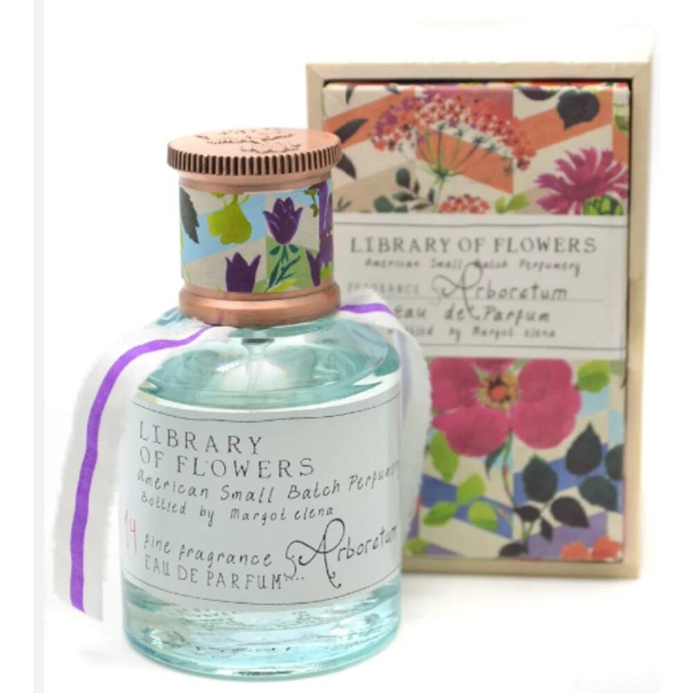 Anthropologie Library Of Flowers Arboretum 14 Eau Parfum EDP Margot Elena 1.69